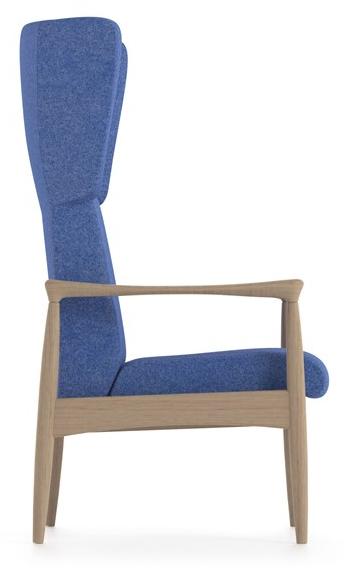 PIAVAL Кресло из ткани с высокой спинкой Pia | health & care 49-63/3 - Вид №2