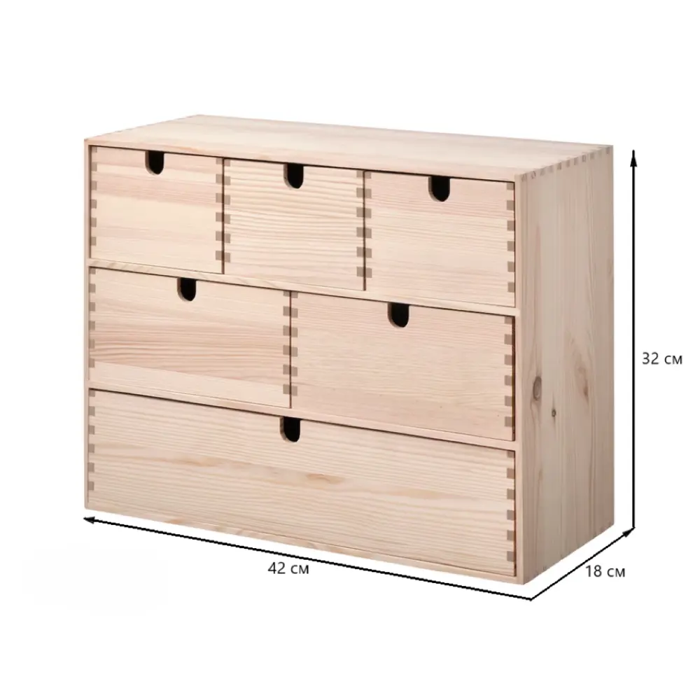 Santreyd MOPPE-1 — компактный комод с 6 ящиками для рабочего порядка 89379915 STLM-1411038 - Вид №4