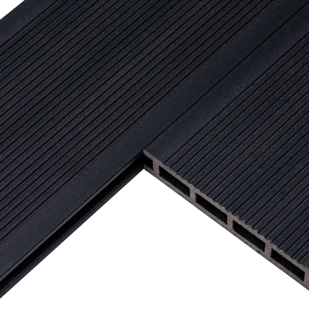 Террасная доска ДПК MultiDeck цвет Черный 3000x140x22 мм. Вельвет 0.42 м² 85473638 STLM-2060773 МУЛЬТИДЕК  - Вид №4