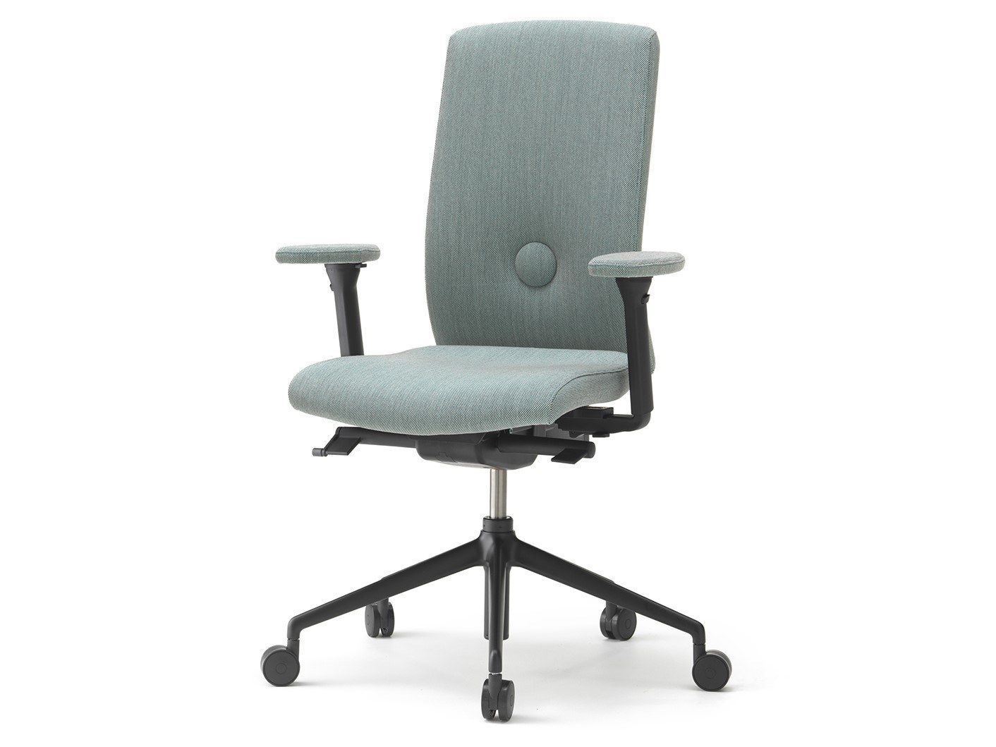 Офисное кресло с колесами и подлокотниками с 5 спицами SITIA ECLIPSE ARCH-00081401 - Вид №1