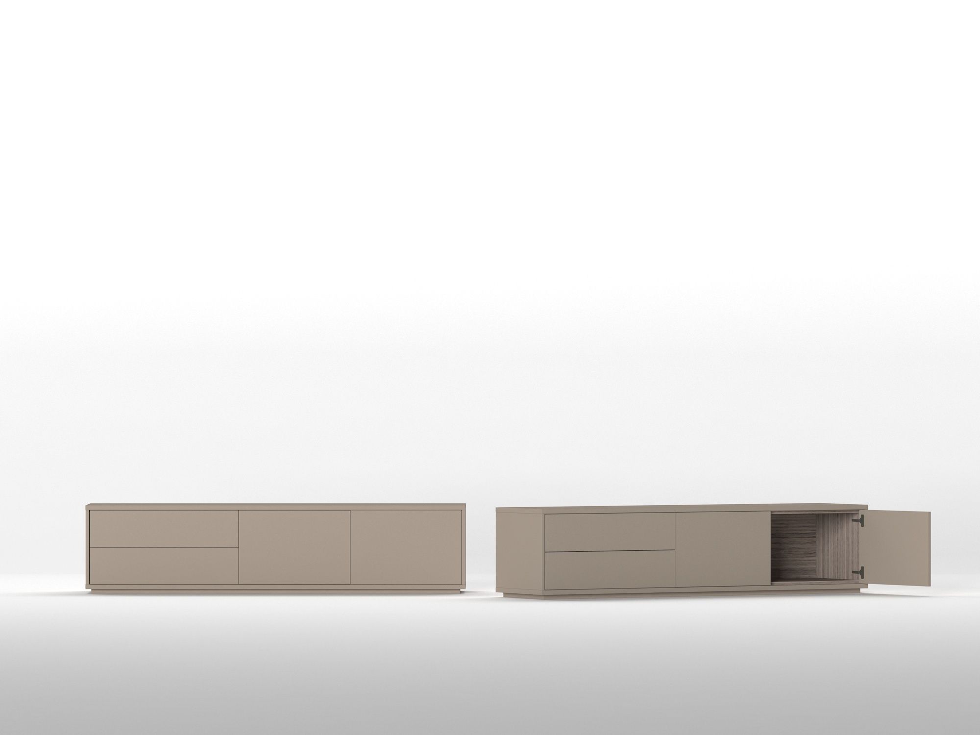 Деревянный шкаф для телевизора с ящиками CAMERICH Pixel ARCH-00107114 - Вид №1