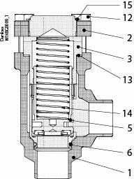 Danfoss CHV-X — обратные клапаны CHV 125 D ANG Клапан обратный 148B6136  - Вид №7