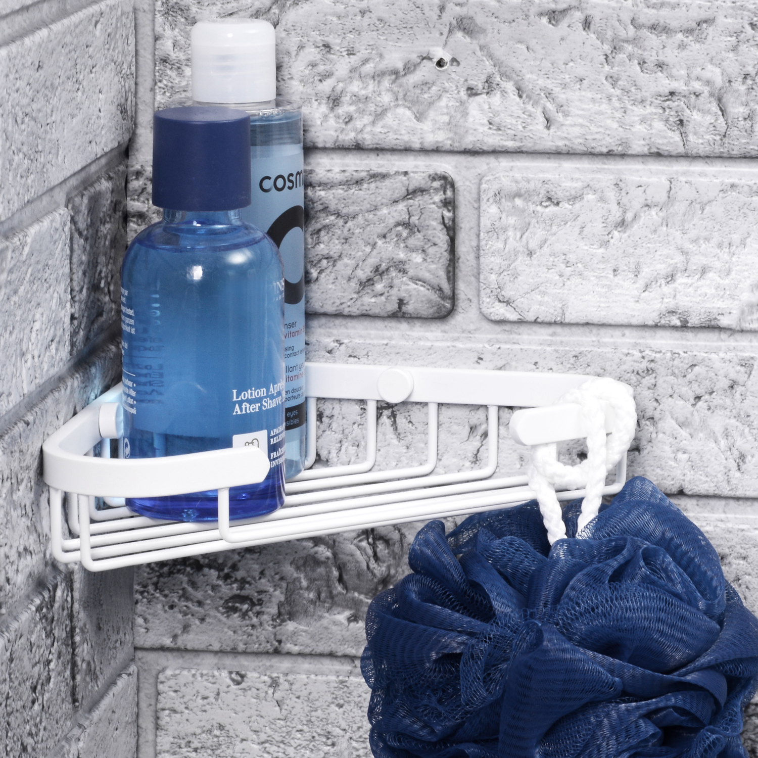 K-733WHITE Полка металлическая WasserKRAFT 