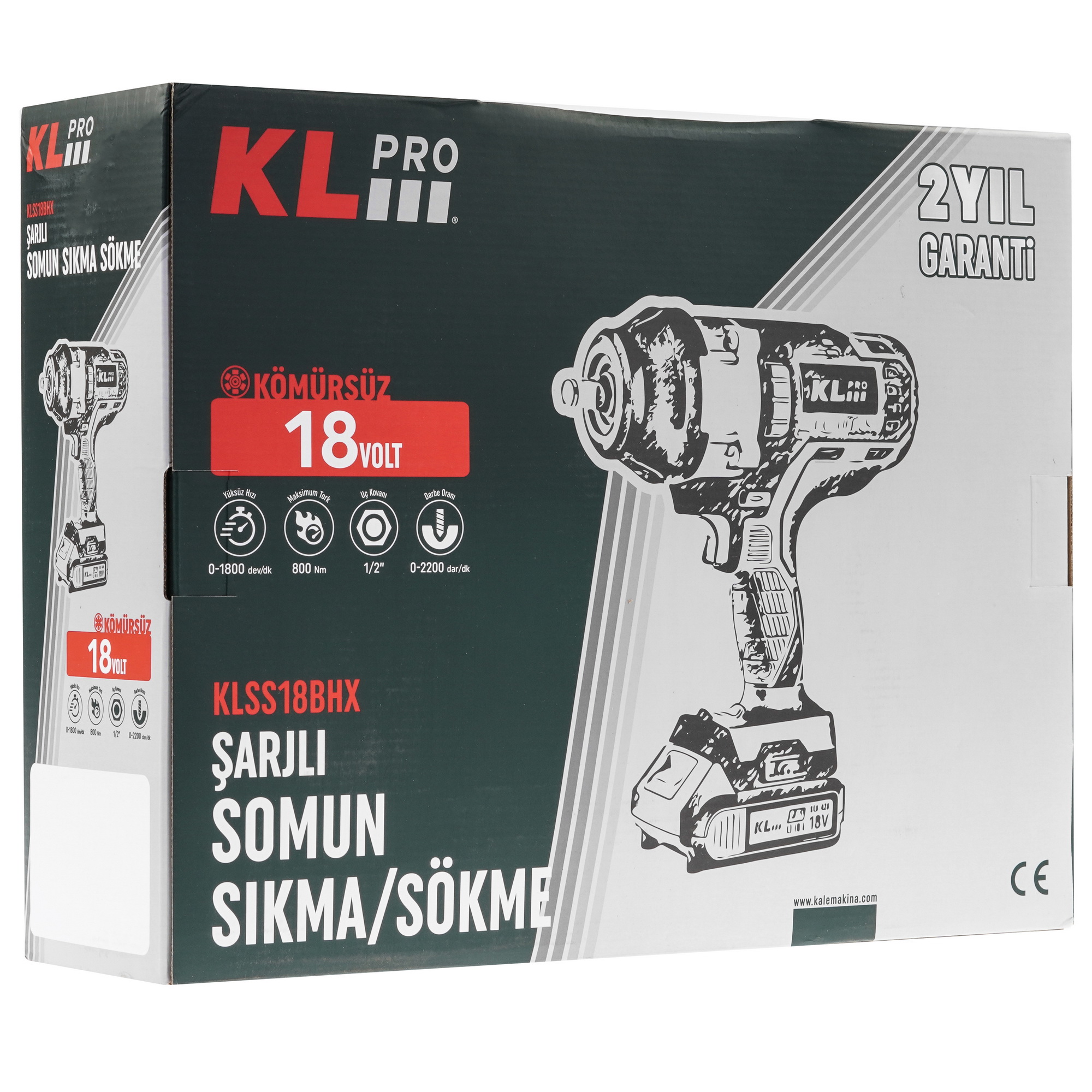 Гайковерт KLPRO KLSS18BHX-20 9154028 STDN-0115528 - Вид №8