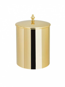 994PR(16) Stil Haus, круглое ведро с крышкой, ручка от коллекции Prisma, цвет золото