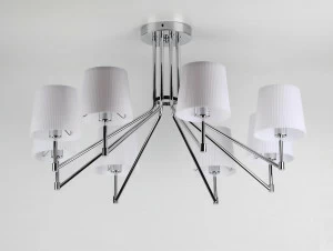 Потолочная люстра Rivoli Grazioso 3023-308 RIVOLI ДИЗАЙНЕРСКИЕ, GRAZIOSO 336917 Хром;белый