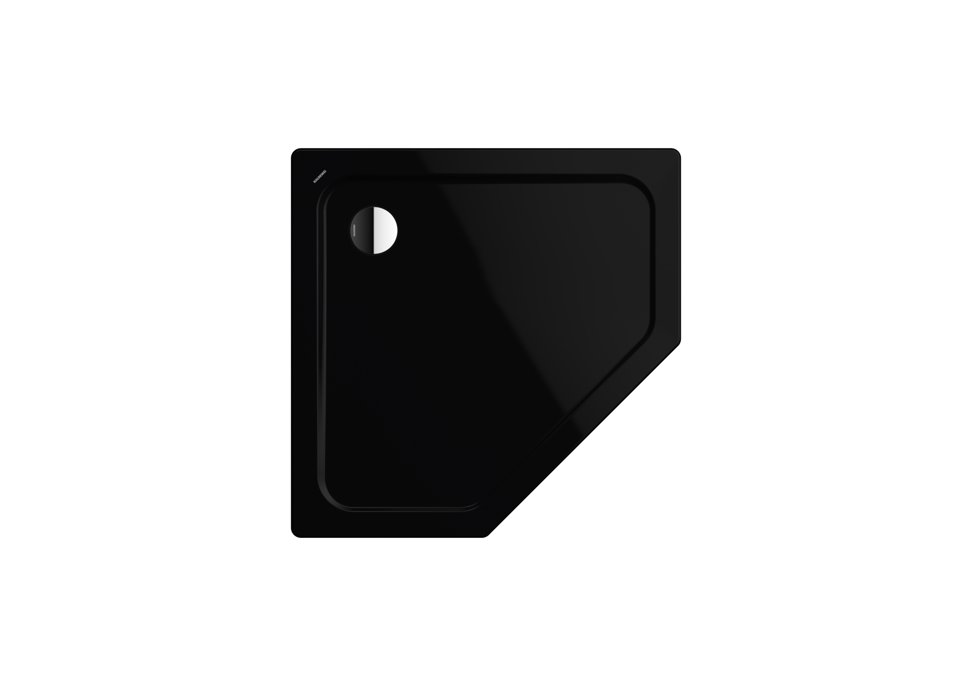 Душевой поддон KALDEWEI Сталь эмалированная 672-1 178 черный 672-1178