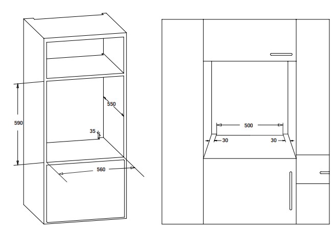 9125095 Электрический духовой шкаф Simfer B6EW56001 белый STDN-0057818 - Вид №4