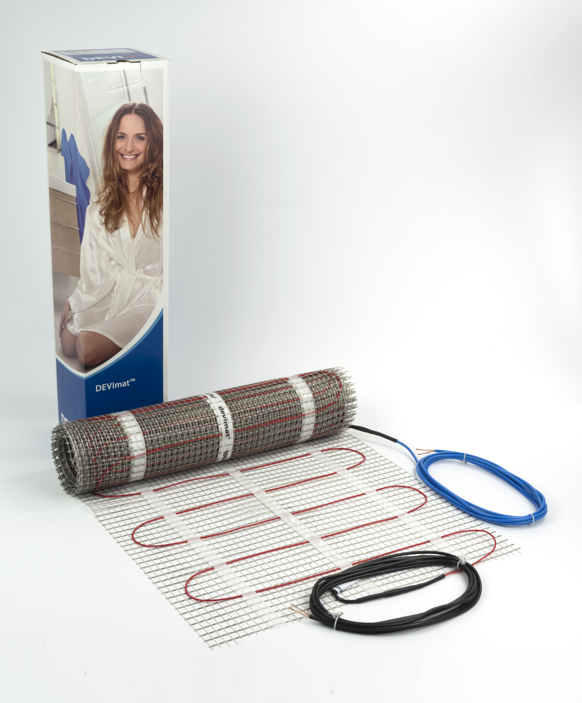 Danfoss DEVIheat™ 150S — одножильные нагревательные маты для теплого пола под плитку DEVIheat 150S мат 900Вт 230В 0.5 х 12м 140F0338  - Вид №14