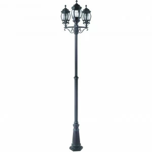 Садово-парковый светильник Favourite Paris 1806-3F FAVOURITE ФОНАРЬ 268942 Черный