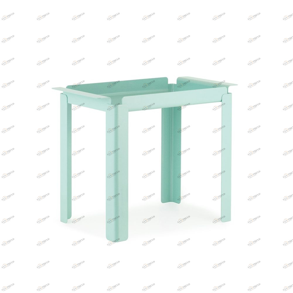 Металлический столик Box большой 47.5х60х33 см, бирюзовый Normann Copenhagen 602237