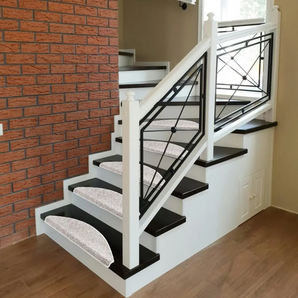 Santreyd Коврик для лестничных ступеней серый 25x65 см 86252934 STLM-0067282