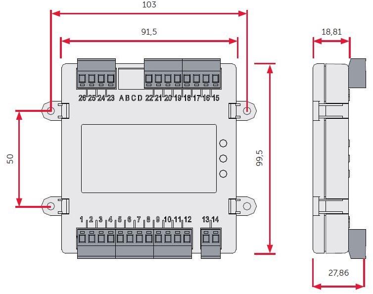 INIM ELECTRONICS Модуль с несколькими входами / выходами Enea sun-id-1458657 - Вид №1