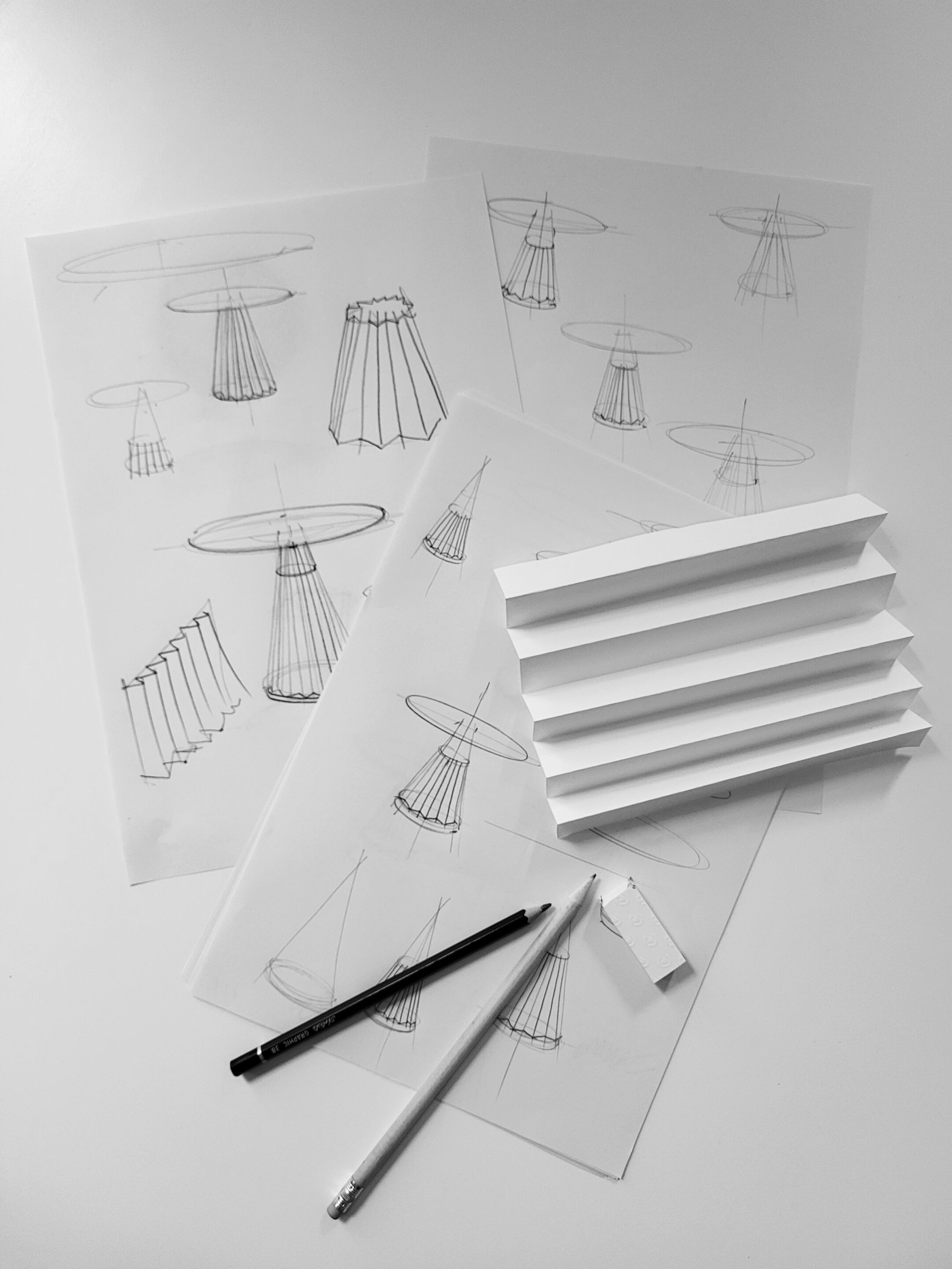 Круглый стол из ясеня и мрамора Morelato MARILYN ARCH-00109955 - Вид №13