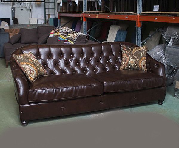 Диван Viscontin прямой коричневый KELLY LOUNGE ДИЗАЙНЕРСКИЕ 045509 Коричневый  - Вид №6