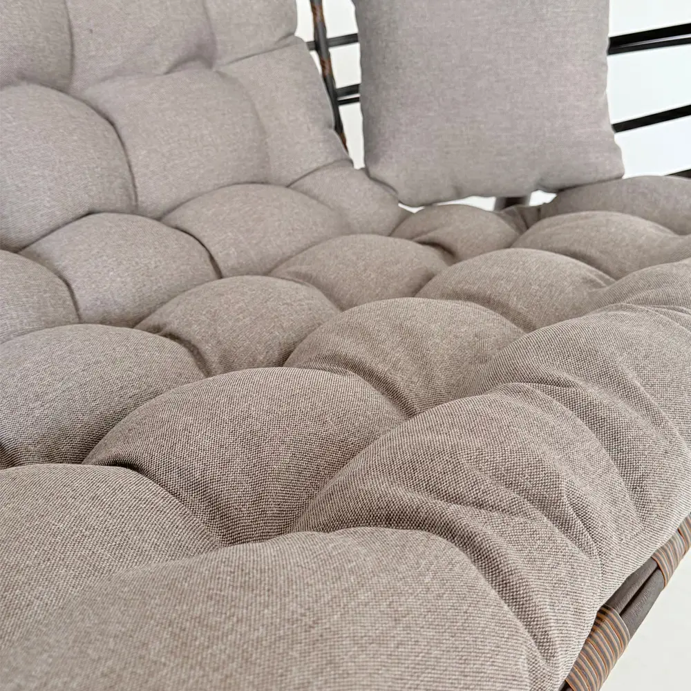 Кресло подвесное Greengard Суматра 2-х местные бежевый/коричневый STLM-2172204 - Вид №5