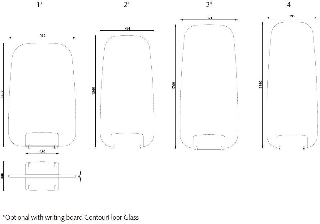 Glimakra of Sweden Отдельно стоящая офисная перегородка Contourfloor sun-id-1399502 - Вид №2