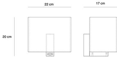 luxcambra Настенный светильник из металла и ткани с лампой для чтения  Oita_led_screen_2421  - Вид №6