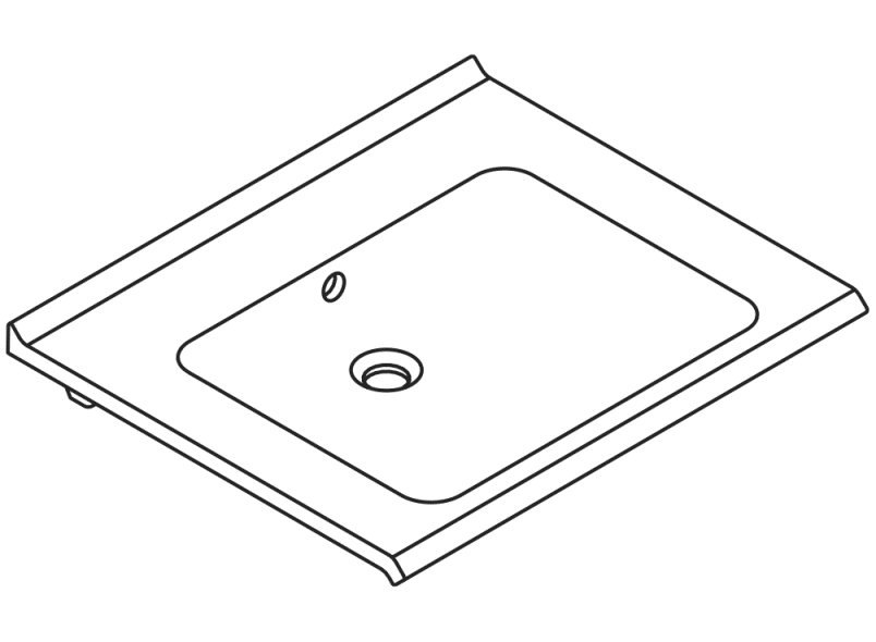 950.13.202 Тумба под умывальник, модульная HEWI Waschtische  - Вид №2