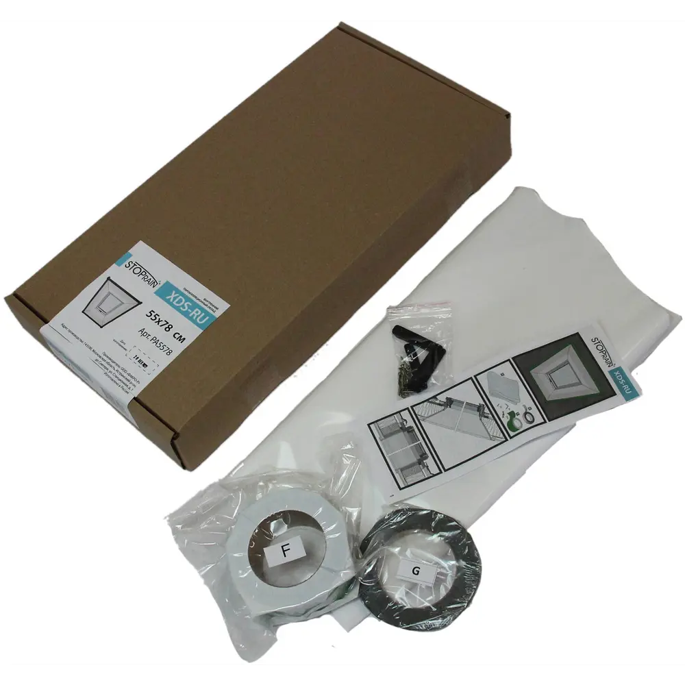 87506751 Оклад для окна пароизоляционный XDS-RU 55x98 см внутренний белый STLM-0901361 Fakro 