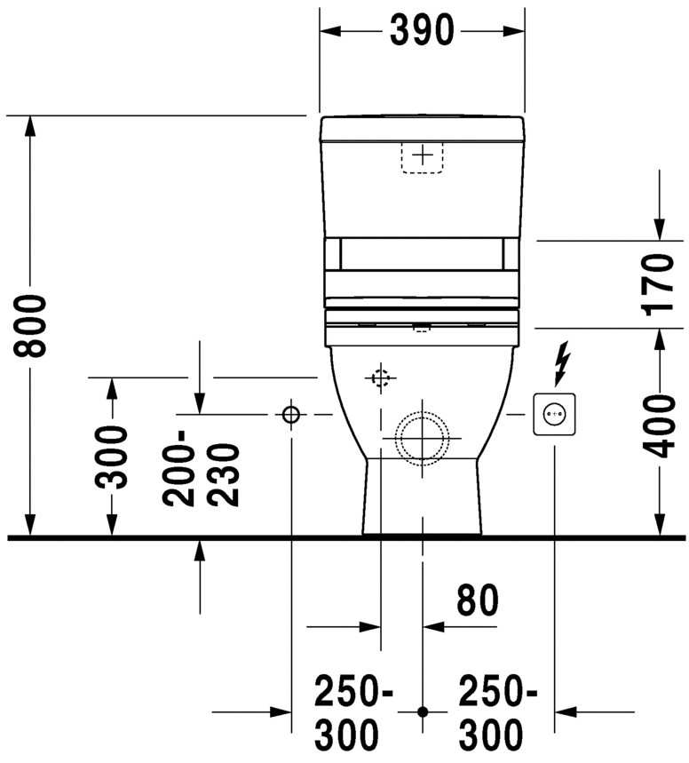 2141090000 Компакт унитаз с бачком Белый Duravit Starck 3 Германия - Вид №10
