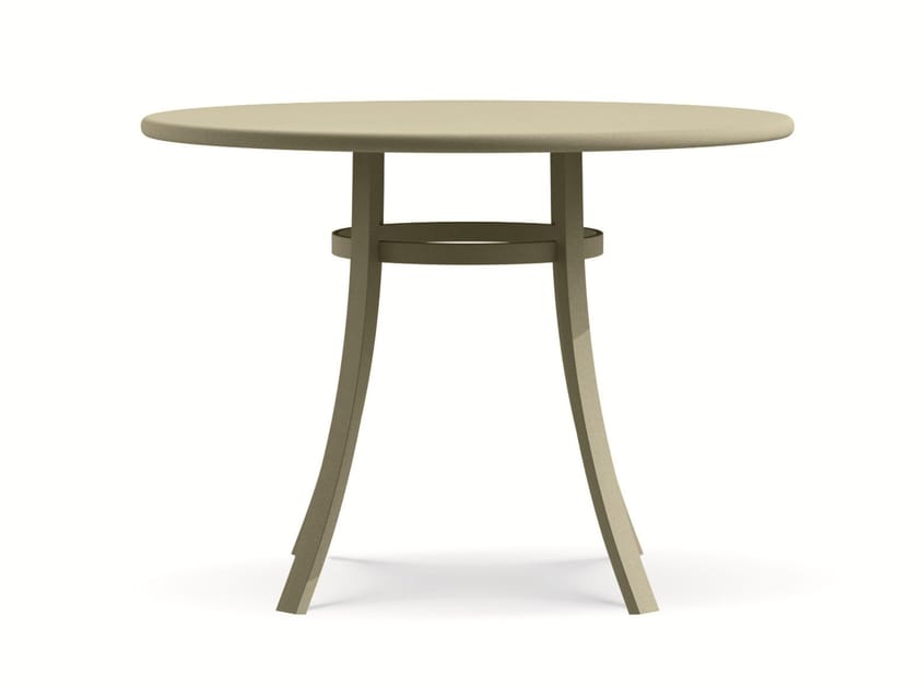 Стальной круглый садовый стол Ethimo эликсир ARCH-00135072