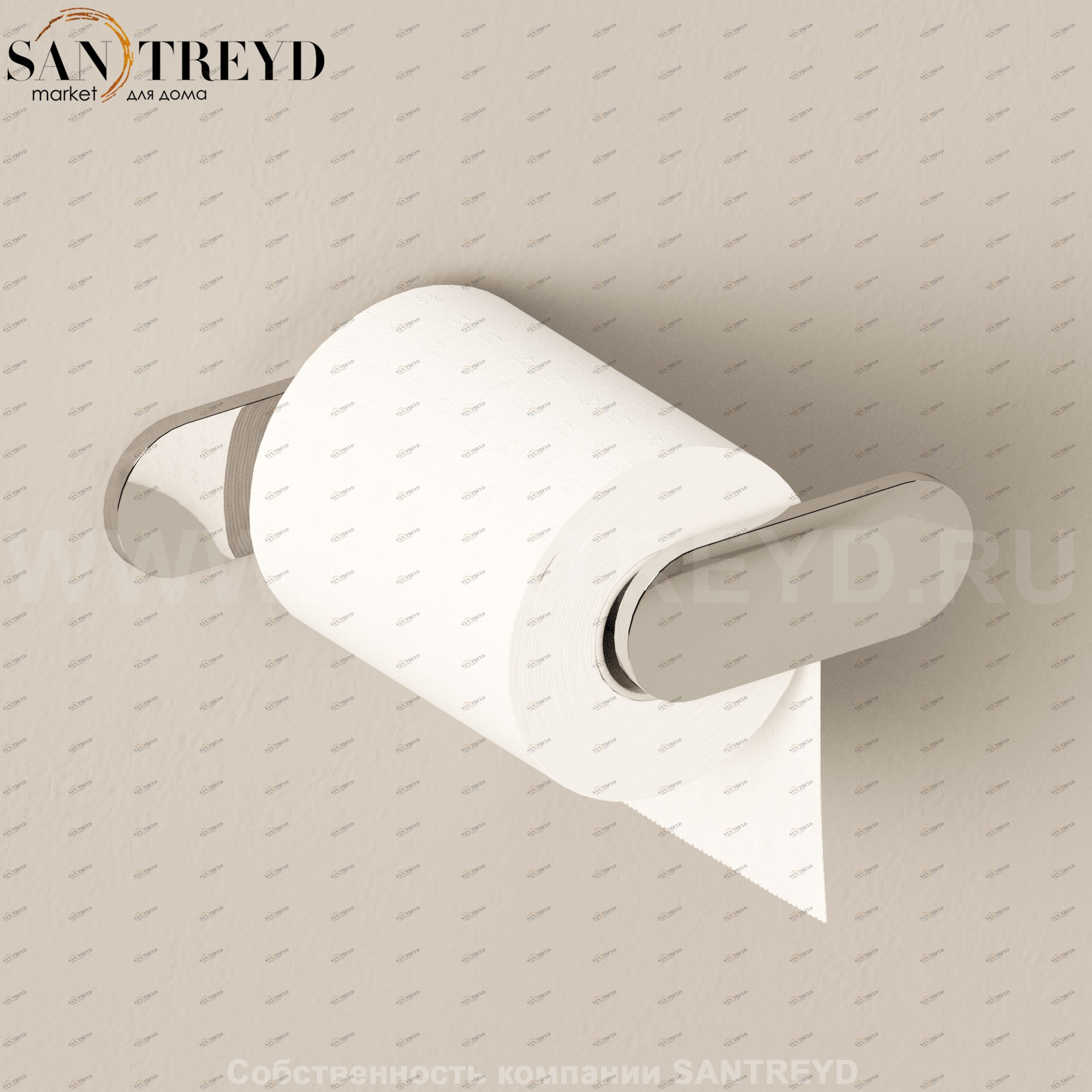 Flaminia TWO Держатель для туалетной бумаги хромированный TWOPR.CR Ceramica Flaminia TWOPRCR