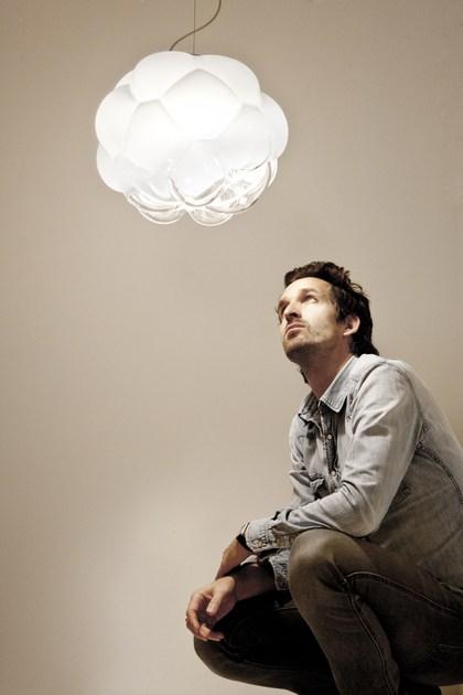 Fabbian Подвесной светильник из стекла Cloudy F21 a02 71 - Вид №14