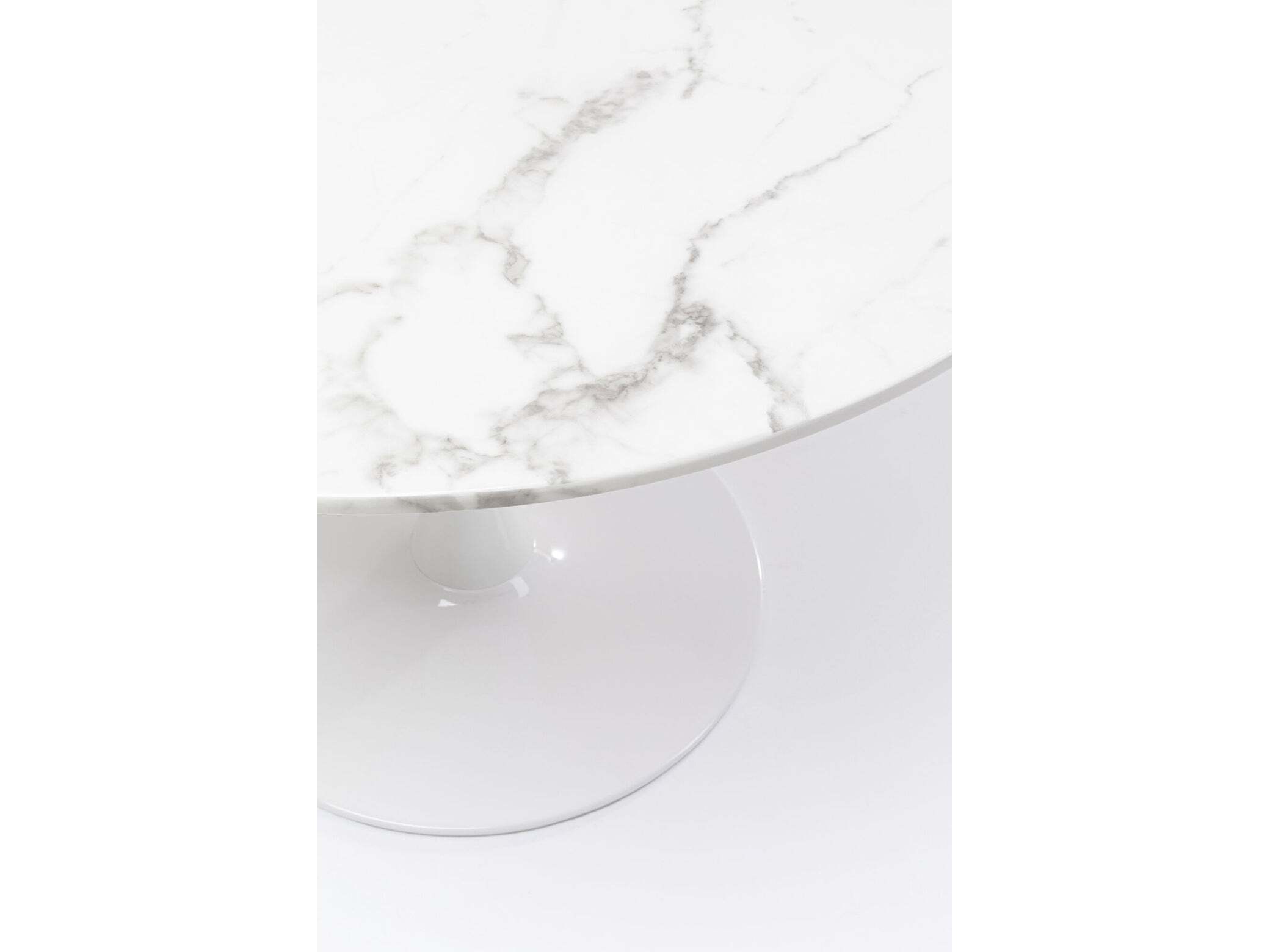 Круглый мраморный обеденный стол KARE Design VENETO ARCH-00102897 - Вид №5