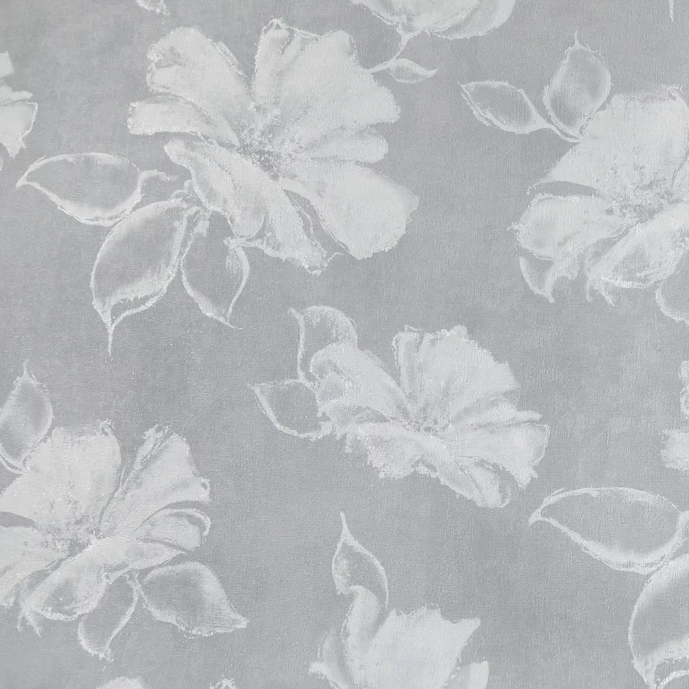 ELYSIUM Лантана - флизелиновые обои с цветочным узором в серых тонах 89402923 STLM-1578988 - Вид №1