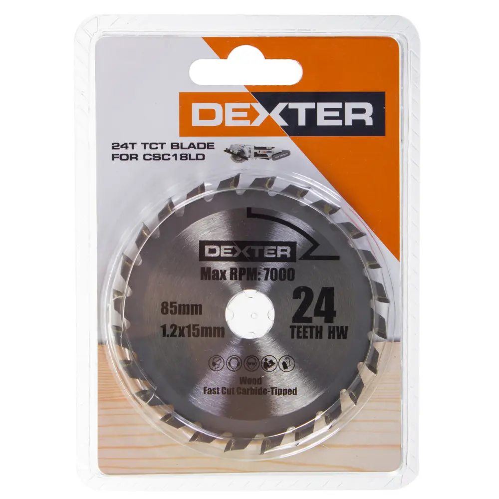 Диск пильный универсальный Dexter Power RW9231 85х15 мм, 24 Т 17336846 STLM-2049475  - Вид №2