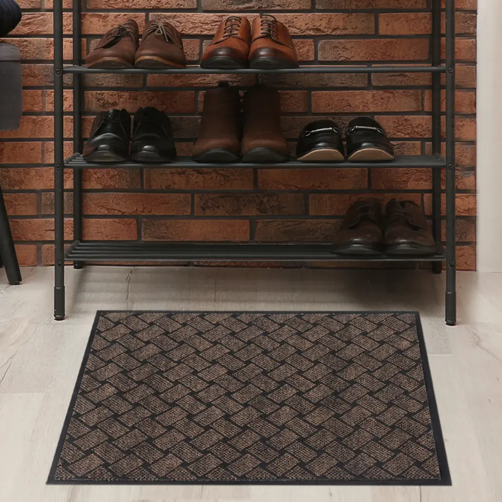 Santreyd Коврик грязезащитный Северин с текстурой плетения 60x90 см 89398771 STLM-1531431 - Вид №5