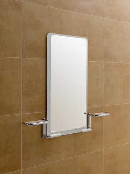 802.03.110L Зеркальная полка для сплошных зеркал HEWI Serie 802 LifeSystem  - Вид №2