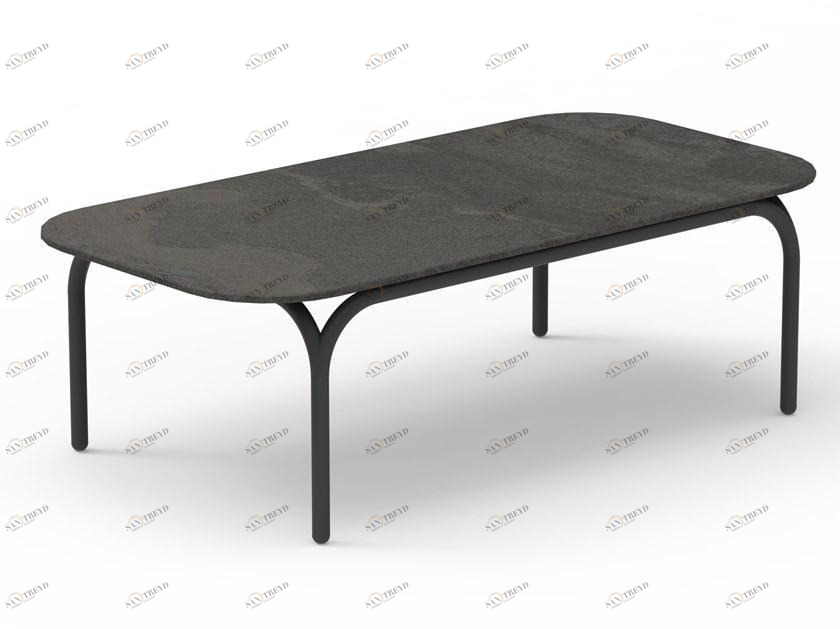 GANDIABLASCO Прямоугольный садовый журнальный столик из dekton® Capa sun-id-1452843