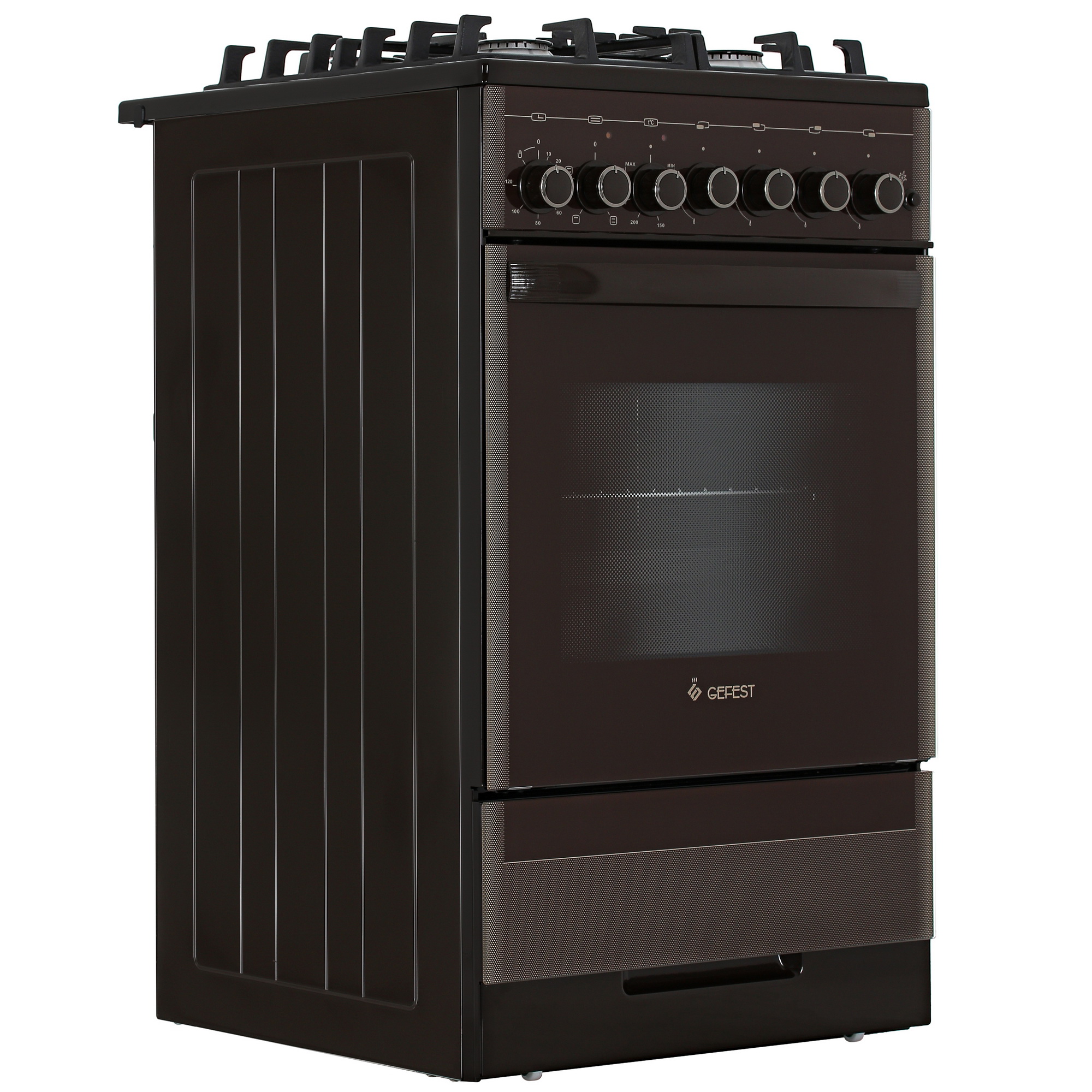 1089369 Комбинированная плита Gefest 5502-02 0045 коричневый STDN-0144472 - Вид №1