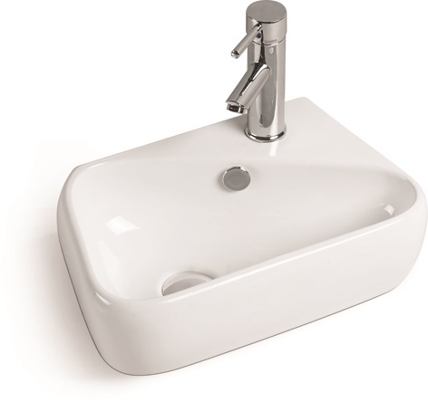 SL-2017L Раковина керамическая накладная без перелива LAB.Space 