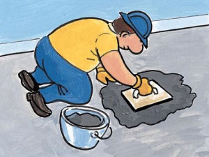 Волокнистый тиксотропный структурный раствор для быстрого ремонта