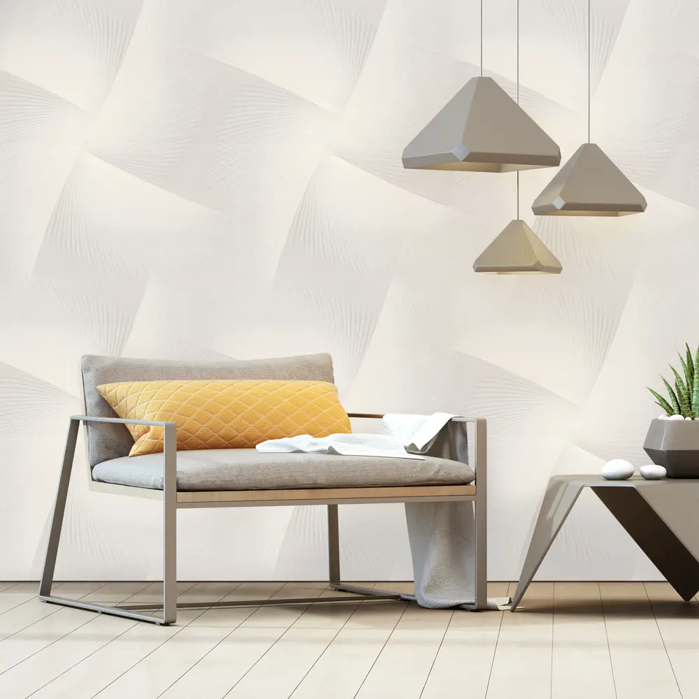 Флизелиновые обои АРТЕКС Фотон серые 1.06 м 89400297 STLM-1431411 - Вид №3