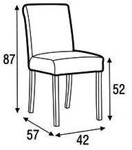 Sits Стул из мягкой ткани sun-id-1437182 - Вид №2