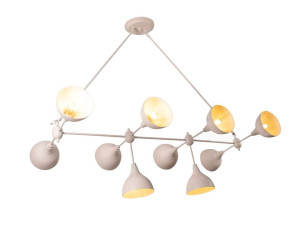 Регулируемая металлическая светодиодная подвесная лампа