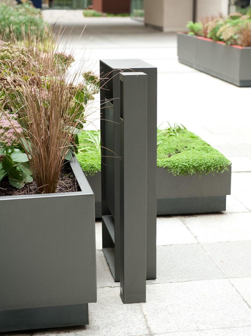 CYRIA Урна для мусора с крышкой для улицы Eudald sun-id-1467185 - Вид №3