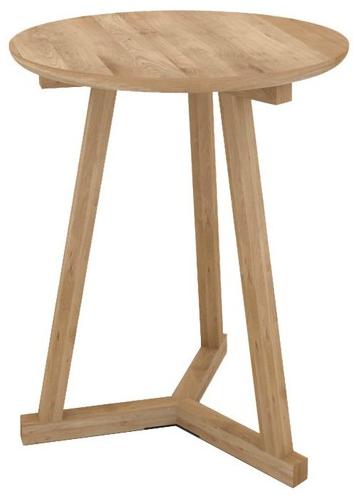 Ethnicraft Табурет / журнальный столик из массива дерева Oak tripod table 50508 - 50509 - Вид №2