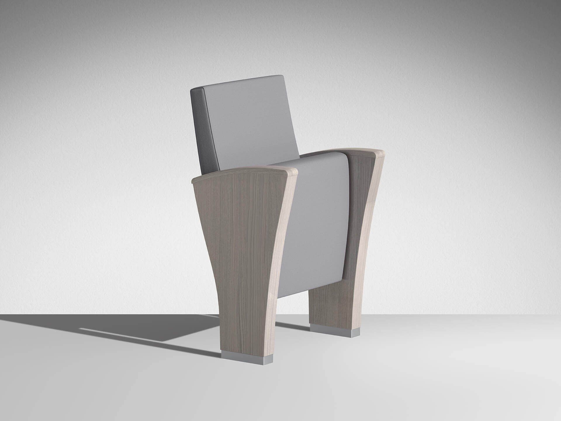 Кресло для аудитории из ткани с откидным верхом LAMM UNICA ARCH-00080779 - Вид №5