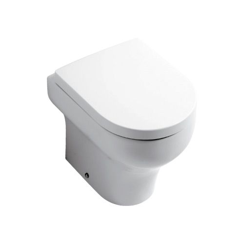 CLE1103R13 Приставной унитаз напольный Черный Olympia Ceramica CLEAR Италия