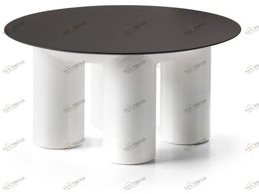 Plust Низкий круглый журнальный столик Atene sun-id-1378993