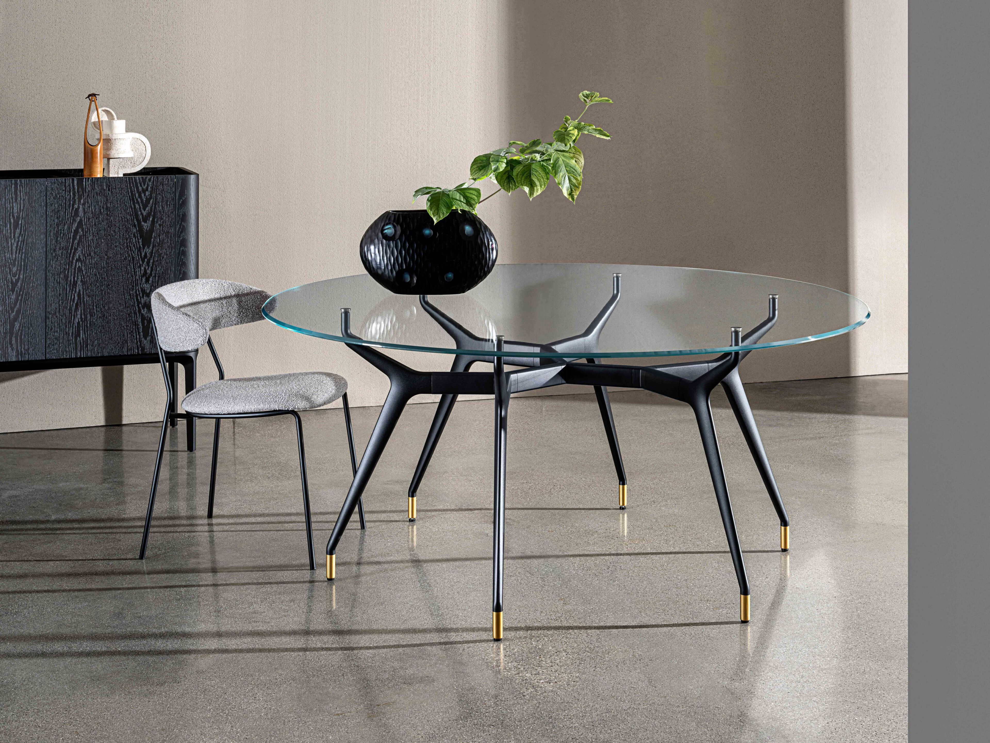 Тканевый стул с подлокотниками Sovet Italia SOFT LOW ARCH-00114196 - Вид №4