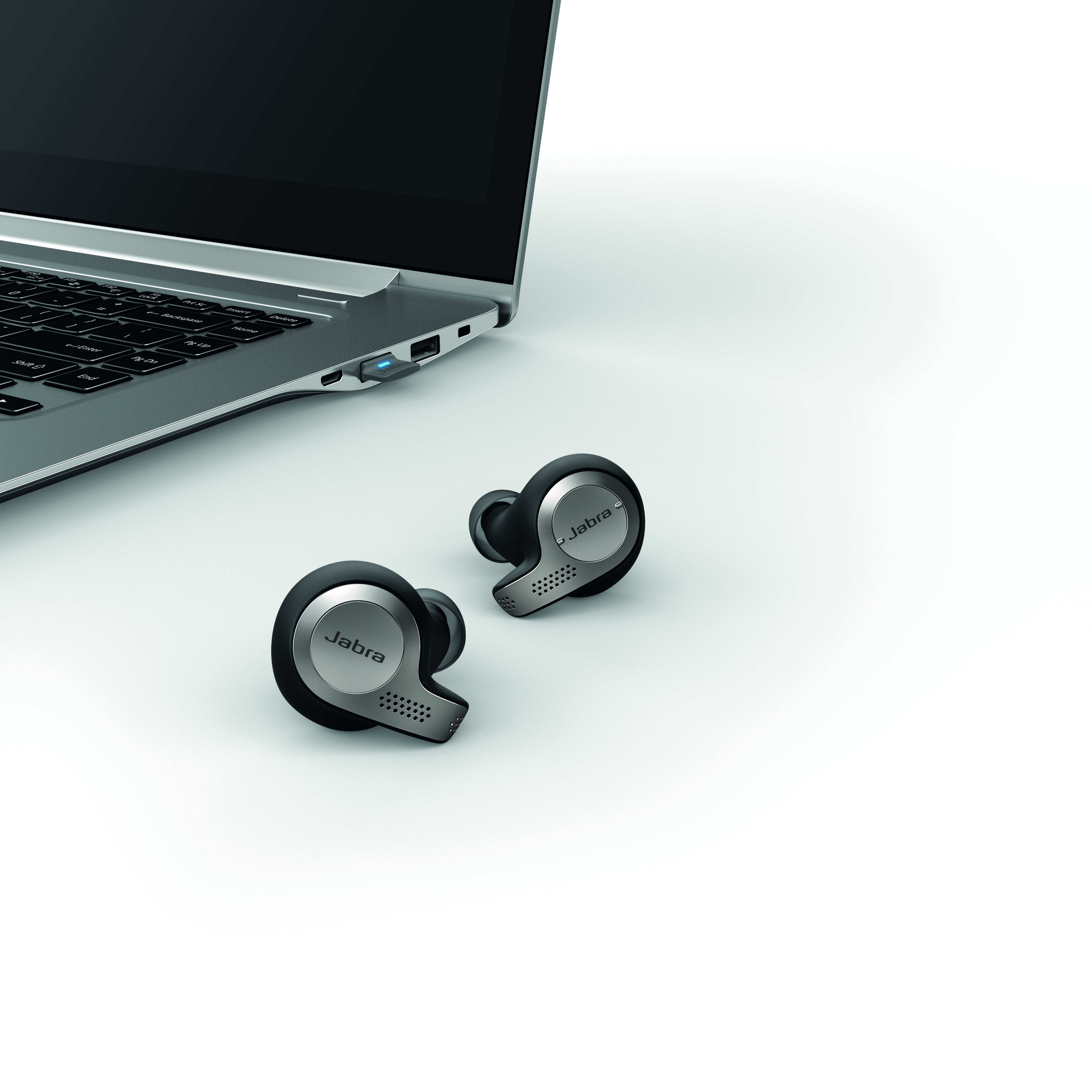 6598-832-209 evolve 65t, titanium black, uc Jabra Santreyd  - Вид №5