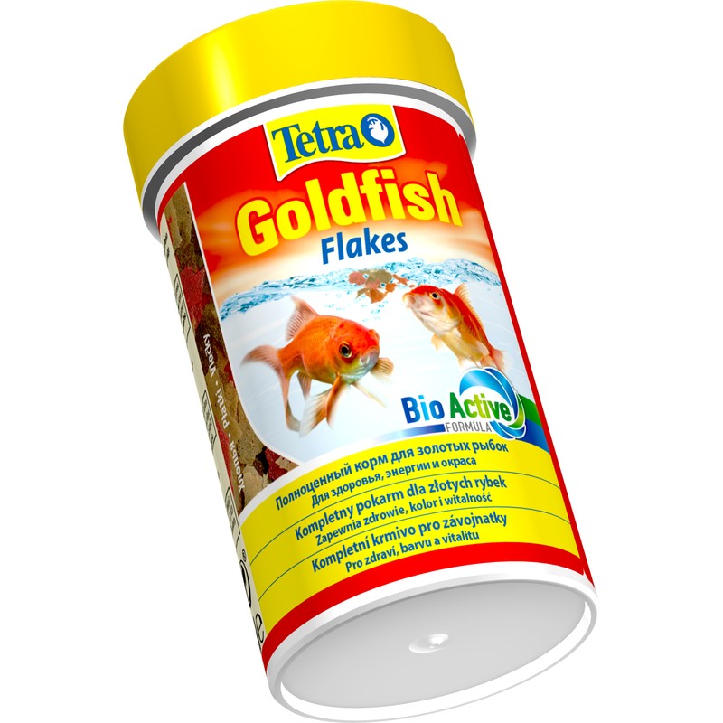 Т00017184 Корм для рыб AniMin Goldfisch Food в хлопьях для всех видов золотых рыбок 100мл TETRA  - Вид №2
