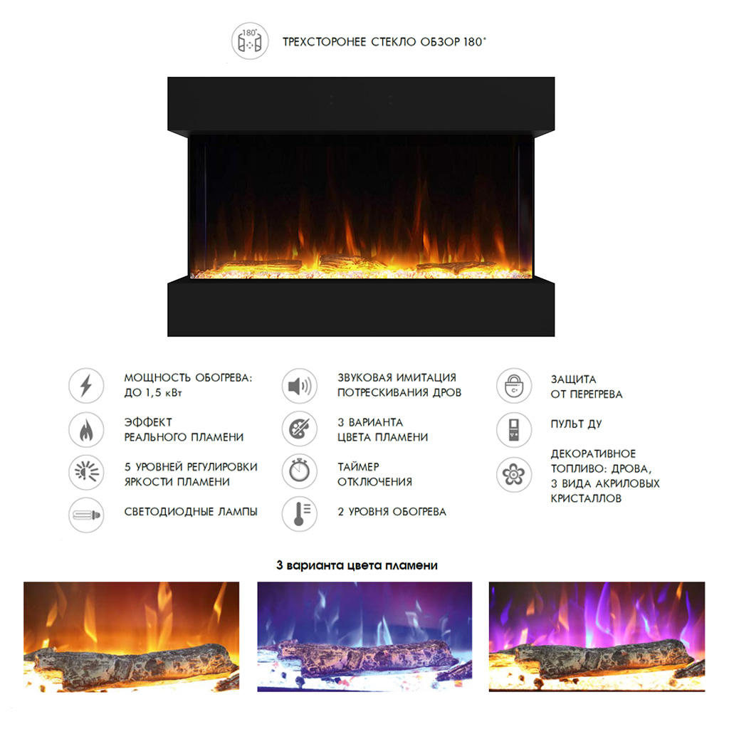 5369523 Электроочаг Royal Flame Astra 36 RF STDN-0056690 - Вид №10