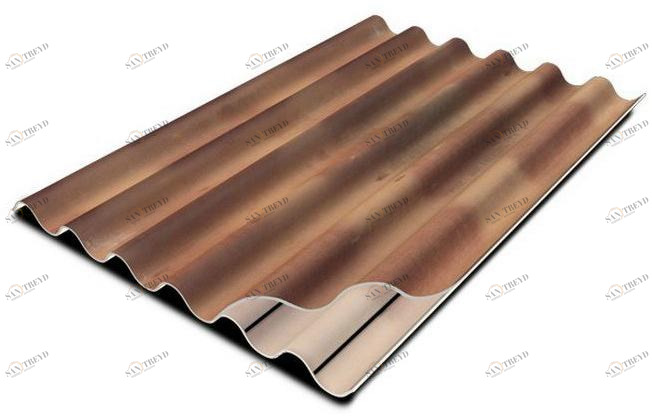 EDILFIBRO Цементный лист пва для кровли Plakfort sun-id-1392983